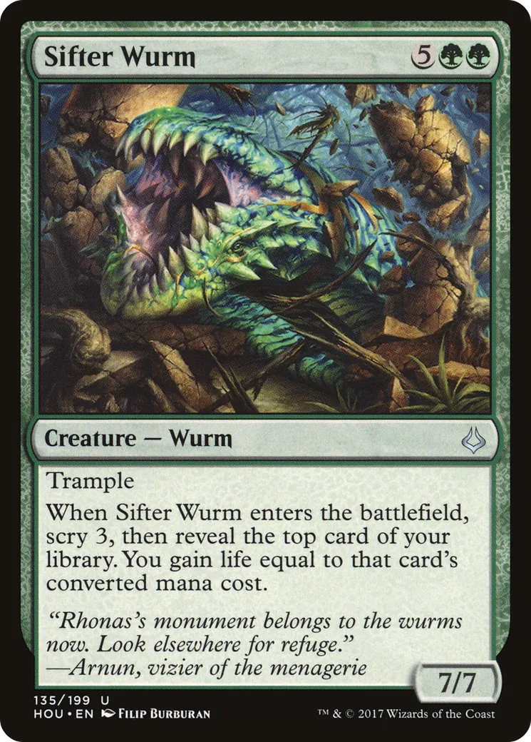 Guivre épuratrice — Hour of Devastation — Magic: The Gathering