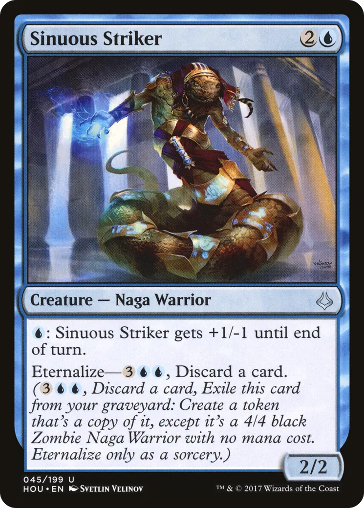 Sinuous Striker — Hour of Devastation — Magic: The Gathering