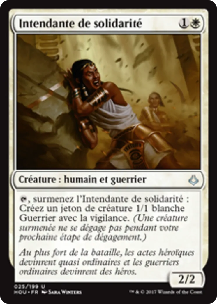 Intendante de solidarité — Hour of Devastation — Magic: The Gathering