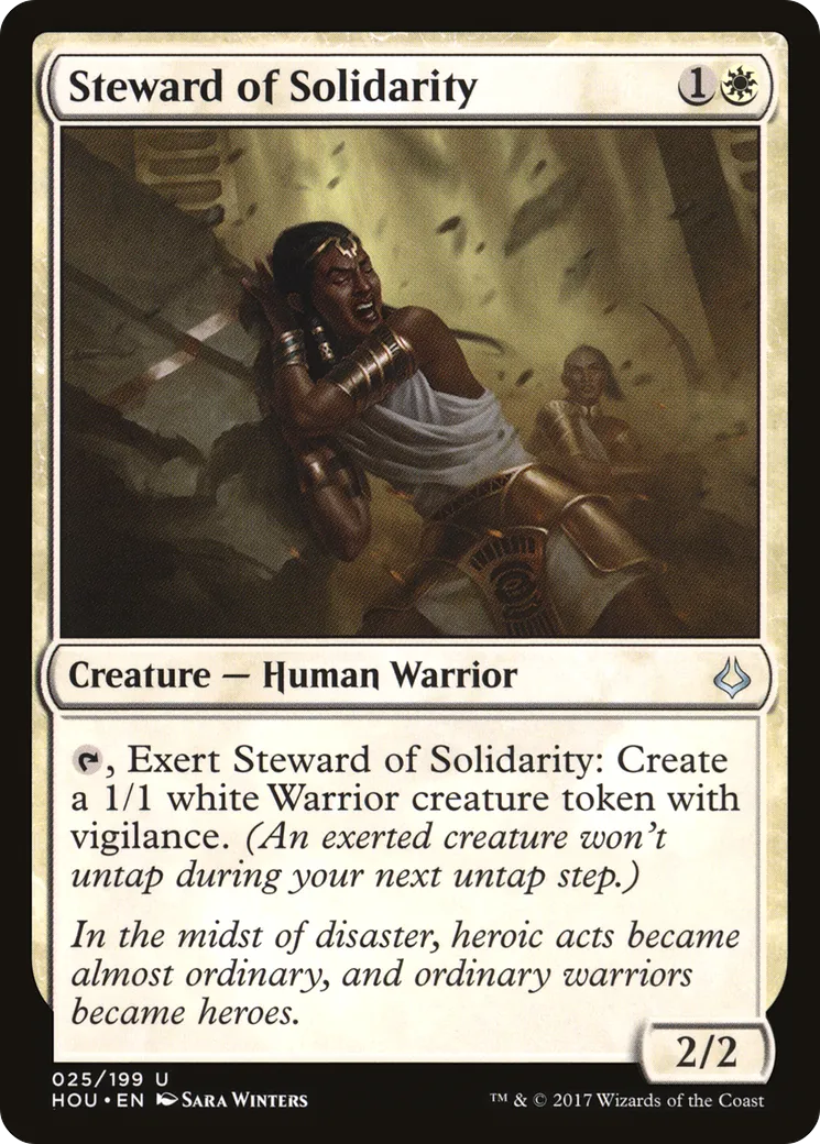 Steward of Solidarity — Hour of Devastation — Magic: The Gathering