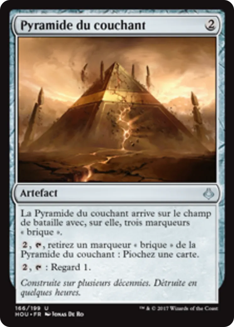 Pyramide du couchant — Hour of Devastation — Magic: The Gathering