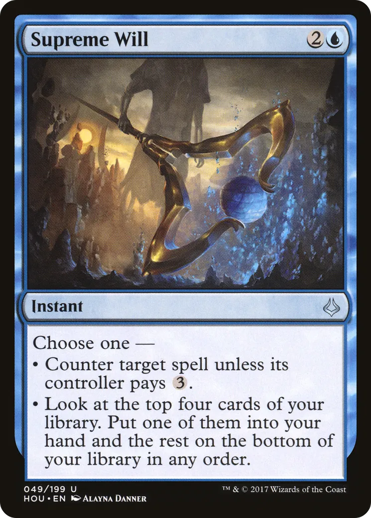 Volonté suprême — Hour of Devastation — Magic: The Gathering