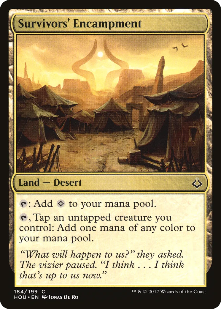 Survivors' Encampment — Hour of Devastation — Magic: The Gathering