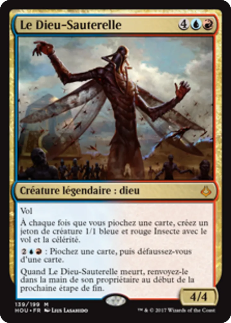 Le Dieu-Sauterelle — Hour of Devastation — Magic: The Gathering