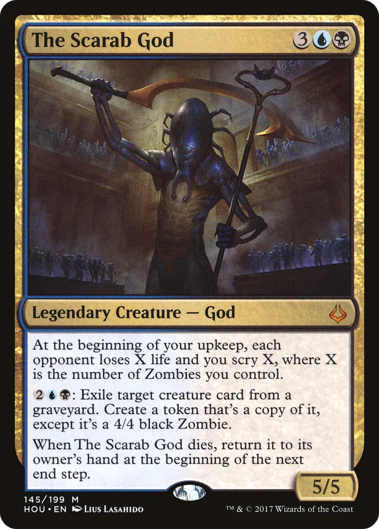 The Scarab God — Hour of Devastation — Magic: The Gathering