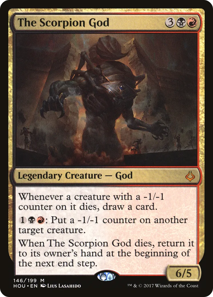 The Scorpion God — Hour of Devastation — Magic: The Gathering