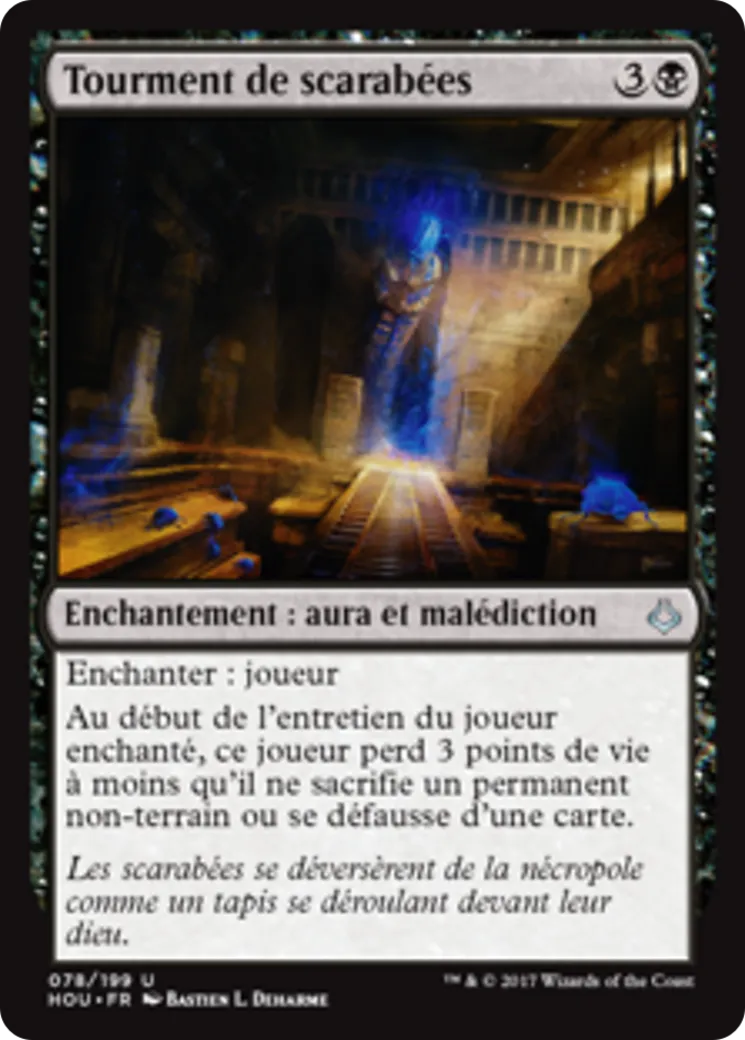 Tourment de scarabées — Hour of Devastation — Magic: The Gathering