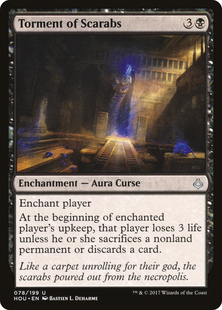 Torment of Scarabs — Hour of Devastation — Magic: The Gathering