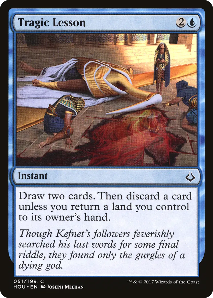 Tragic Lesson — Hour of Devastation — Magic: The Gathering