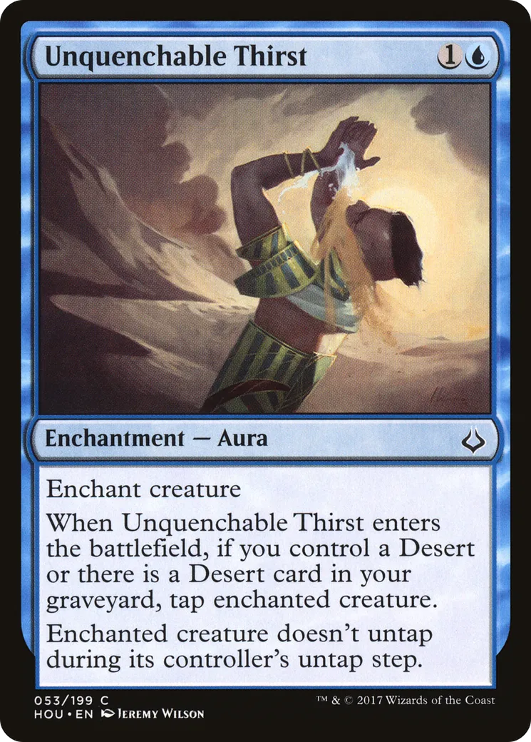 Soif inextinguible — Hour of Devastation — Magic: The Gathering