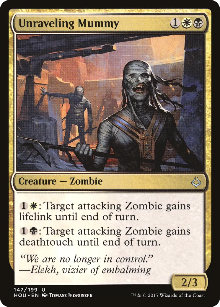 Momie détissée — Hour of Devastation — Magic: The Gathering