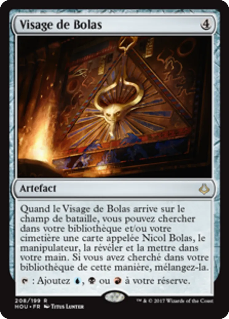 Visage de Bolas — Hour of Devastation — Magic: The Gathering