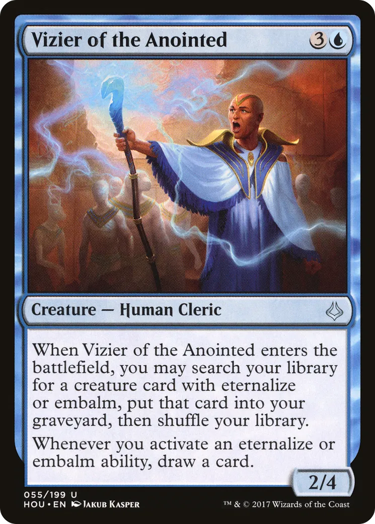 Vizier of the Anointed — Hour of Devastation — Magic: The Gathering