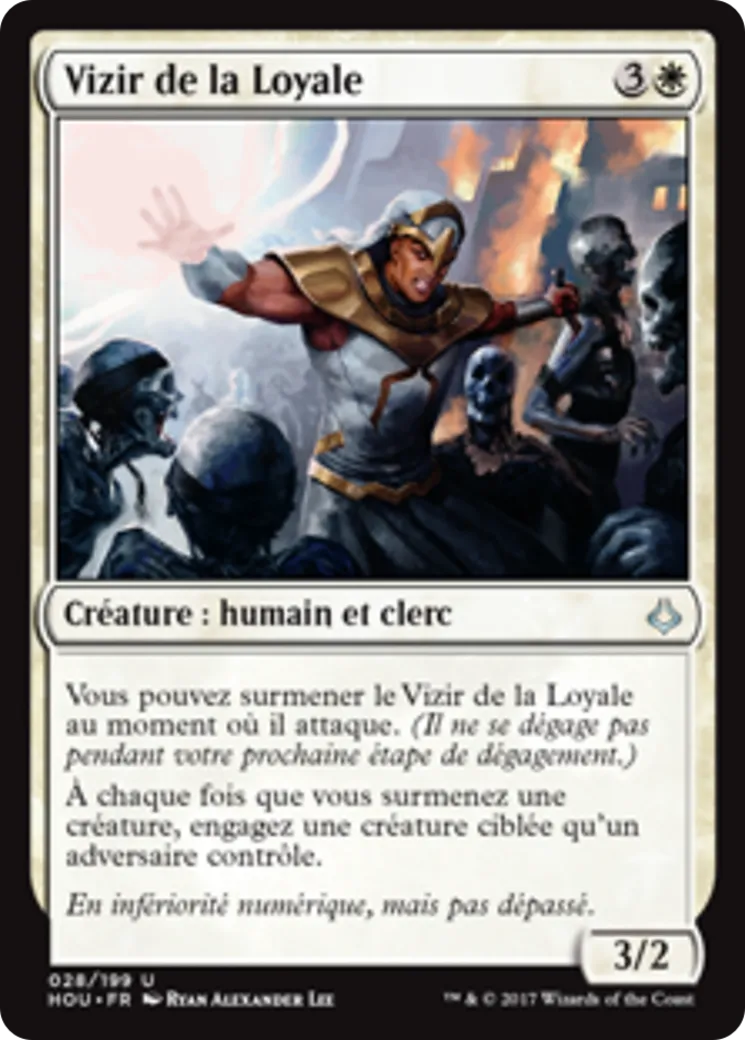 Vizir de la Loyale — Hour of Devastation — Magic: The Gathering