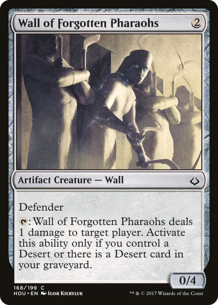 Mur des Pharaons oubliés — Hour of Devastation — Magic: The Gathering