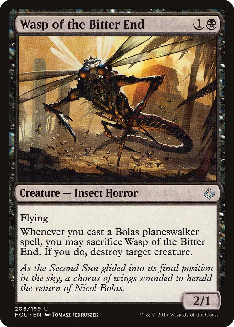 Guêpe de la fin tragique — Hour of Devastation — Magic: The Gathering