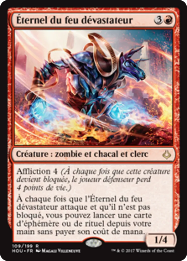 Éternel du feu dévastateur — Hour of Devastation — Magic: The Gathering