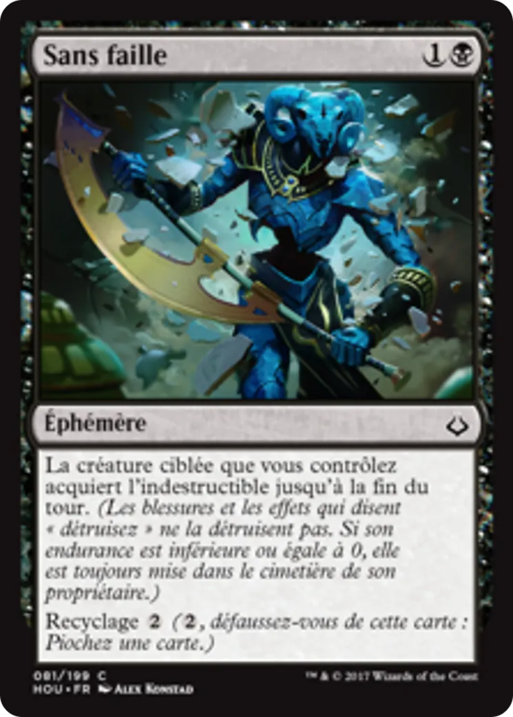 Sans faille — Hour of Devastation — Magic: The Gathering