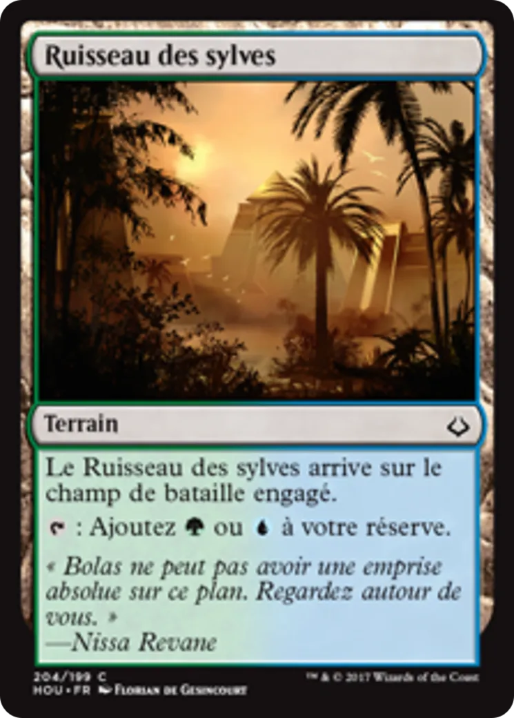 Ruisseau des sylves — Hour of Devastation — Magic: The Gathering
