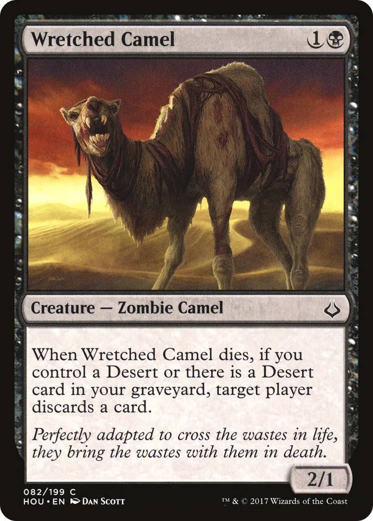 Wretched Camel — Hour of Devastation — Magic: The Gathering