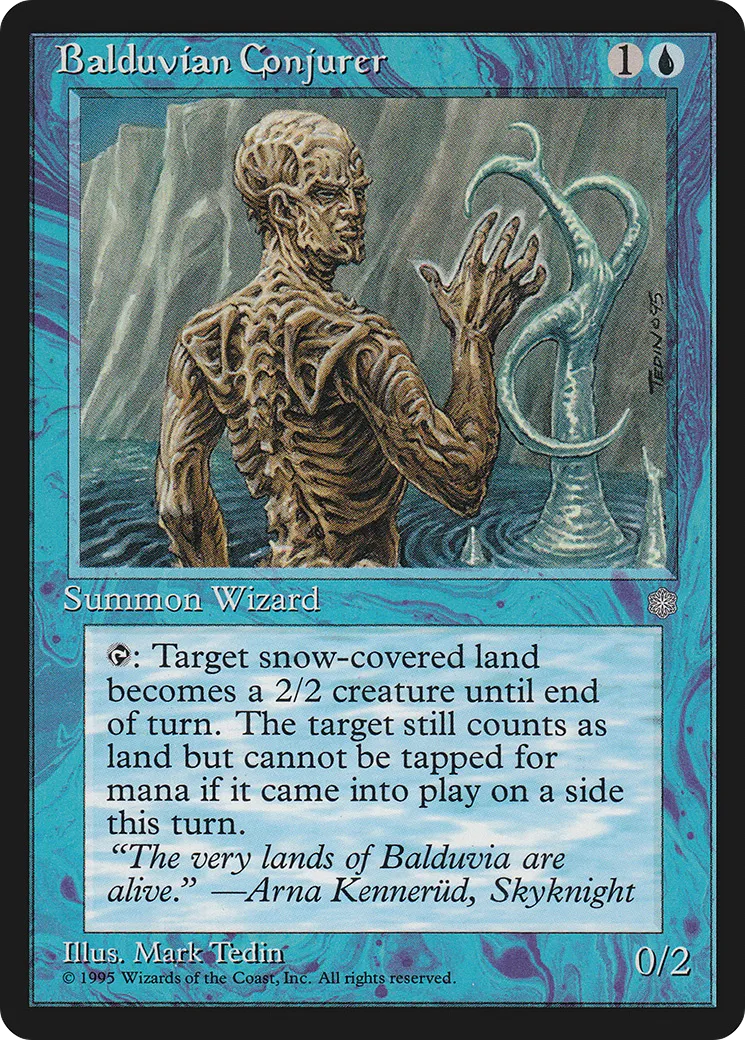 Conjurateur balduvian — Ice Age — Magic: The Gathering