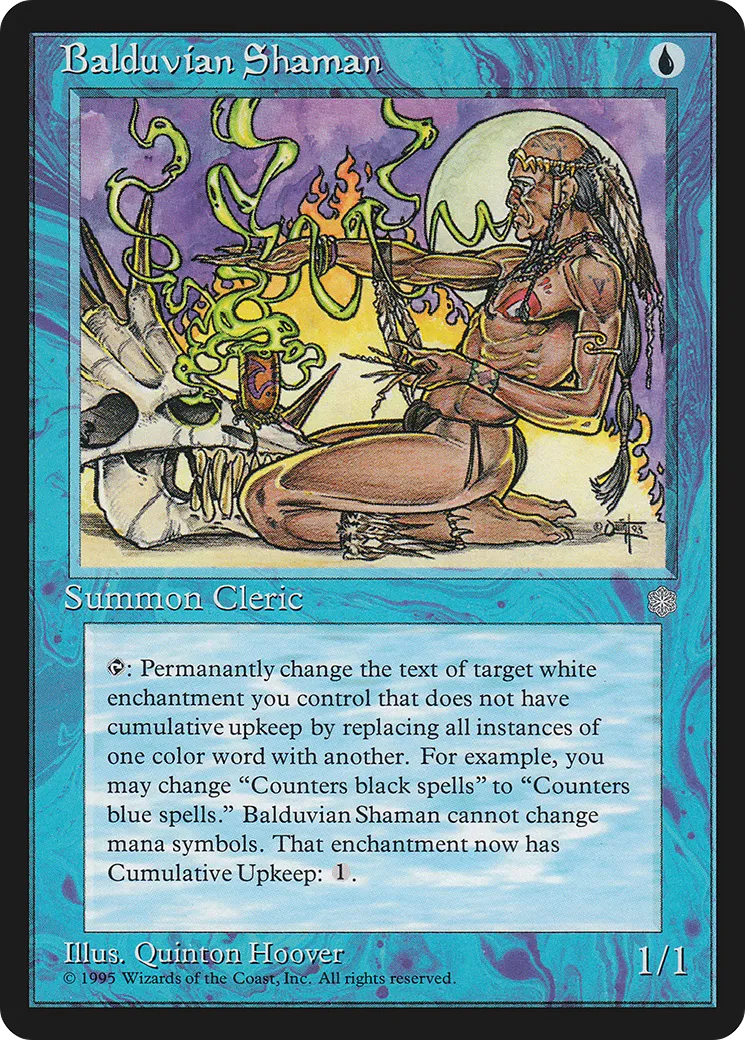 Balduvian Shaman — Ice Age — Magic: The Gathering