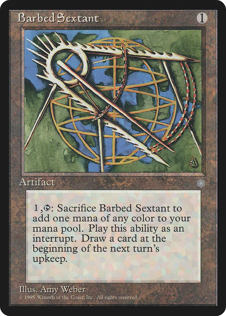 Barbed Sextant — Ice Age — Magic: The Gathering