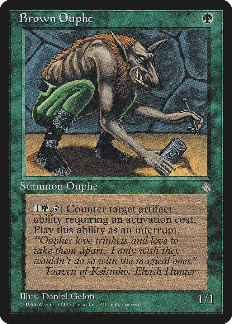 Brown Ouphe — Ice Age — Magic: The Gathering