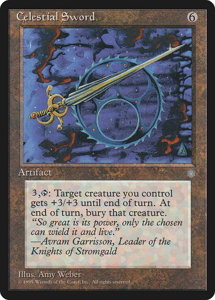 Epée céleste — Ice Age — Magic: The Gathering