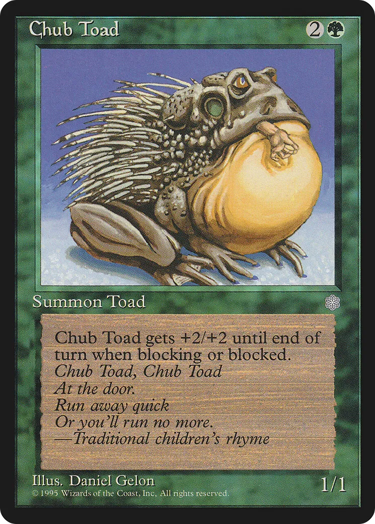 Crapaud butor — Ice Age — Magic: The Gathering