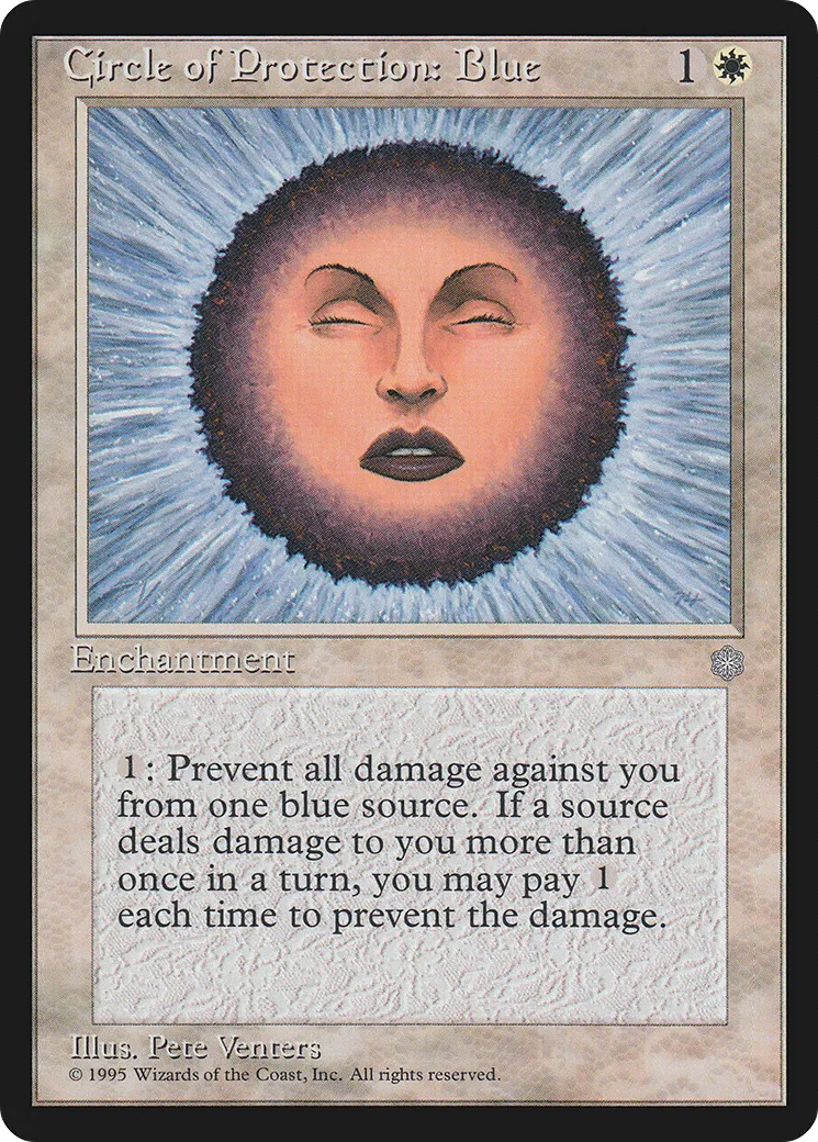 Circle of Protection: Blue — Ice Age — Magic: The Gathering