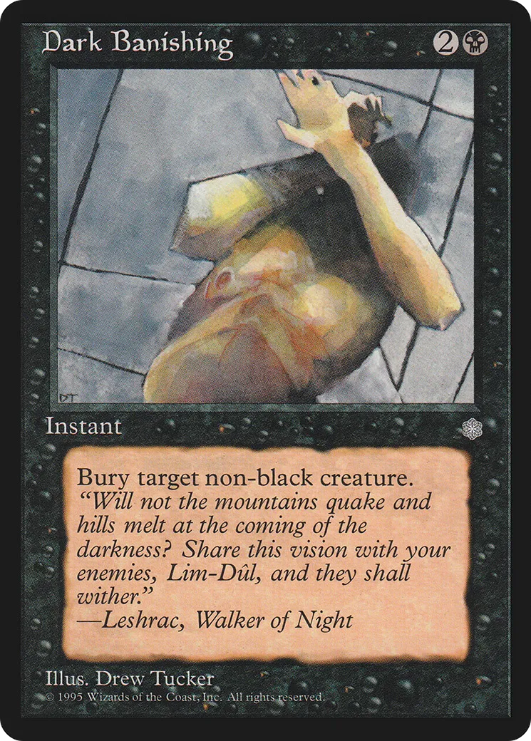 Dark Banishing — Ice Age — Magic: The Gathering
