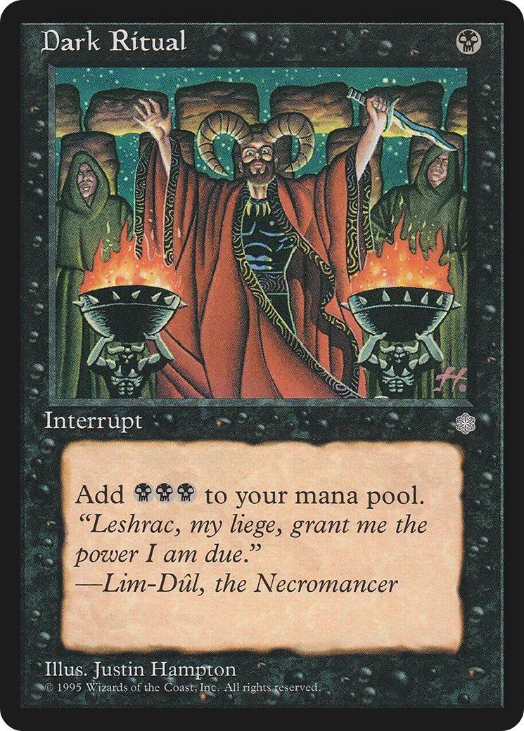 Messe noire — Ice Age — Magic: The Gathering