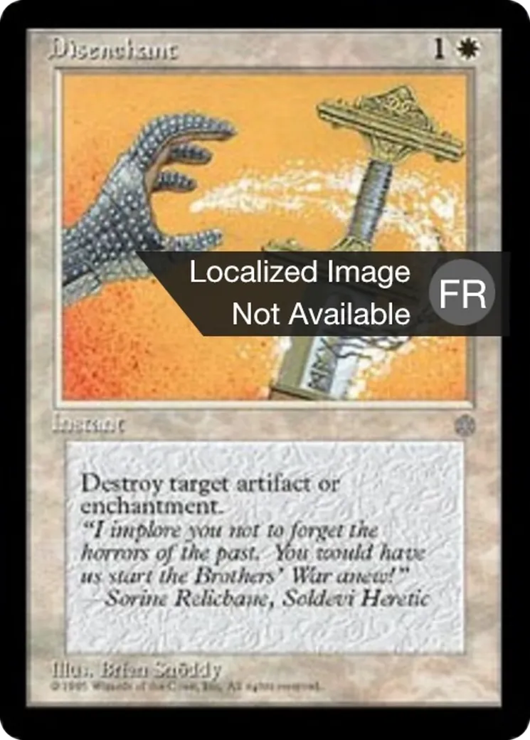 Désenchantement — Ice Age — Magic: The Gathering