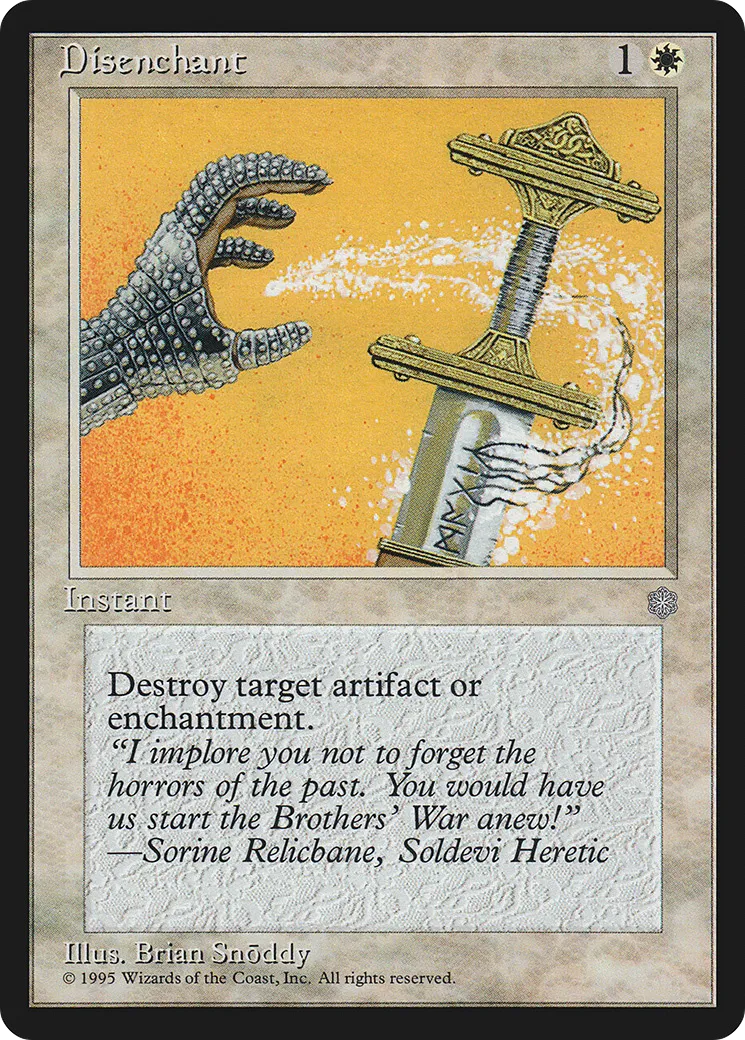 Disenchant — Ice Age — Magic: The Gathering