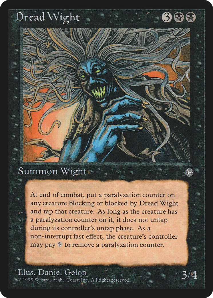 Nécrophage effroyable — Ice Age — Magic: The Gathering