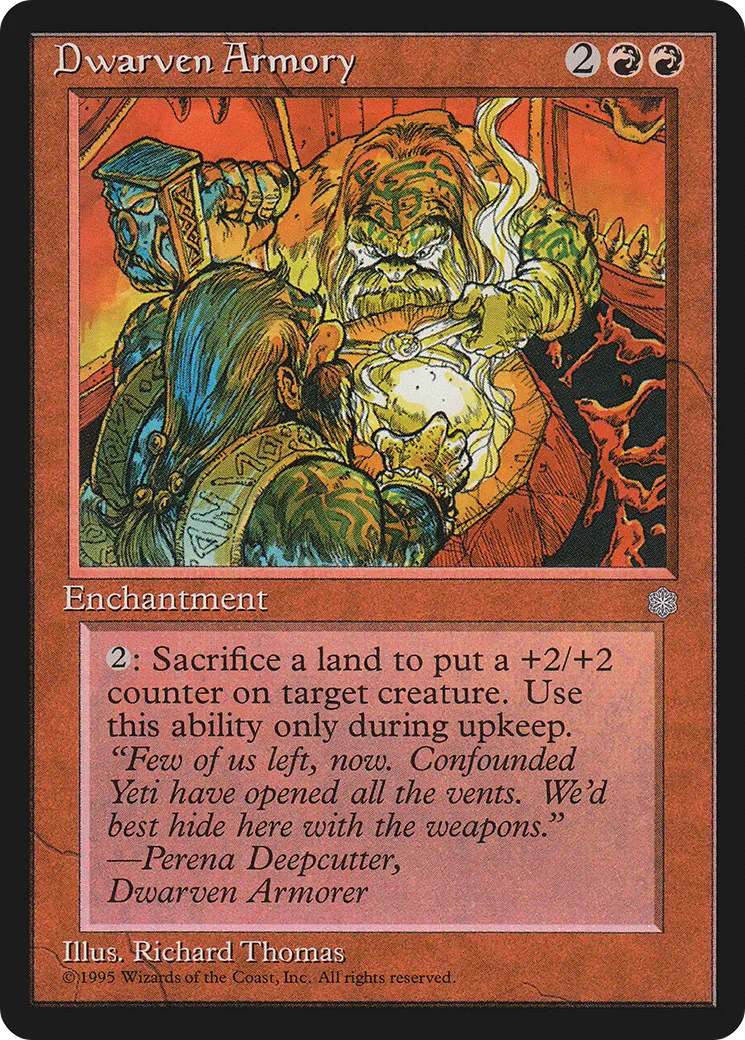 Arsenal des nains — Ice Age — Magic: The Gathering