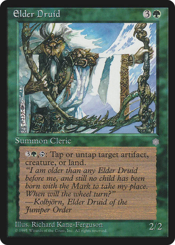 Doyen des druides — Ice Age — Magic: The Gathering