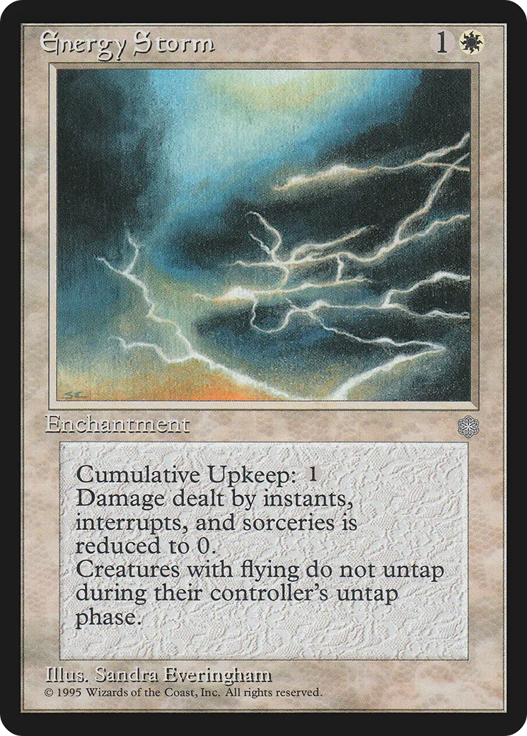 Tempête d'énergie — Ice Age — Magic: The Gathering