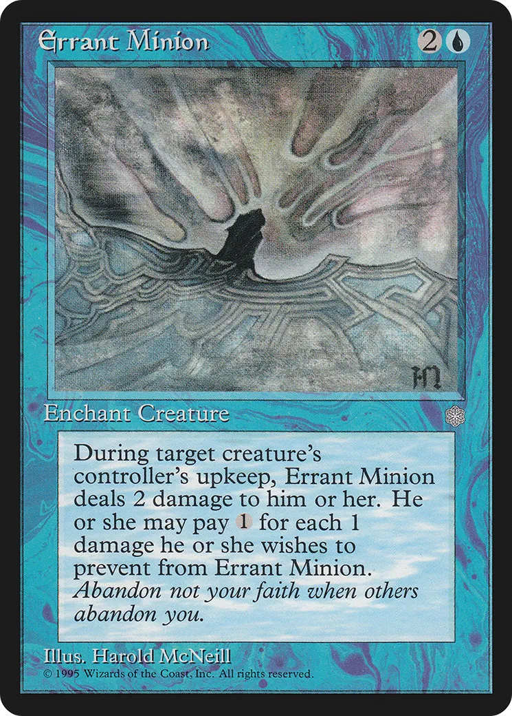 Errant Minion — Ice Age — Magic: The Gathering