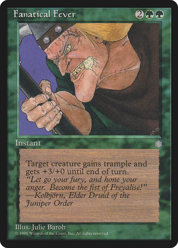 Fièvre fanatique — Ice Age — Magic: The Gathering