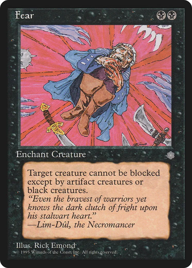 Fear — Ice Age — Magic: The Gathering