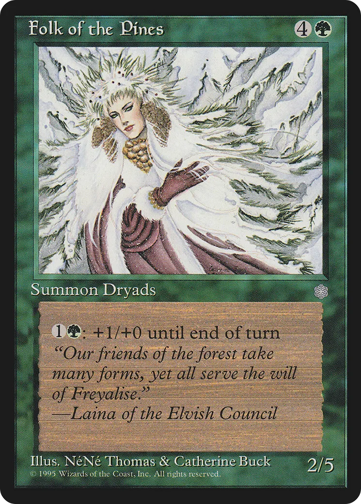 Folk of the Pines — Ice Age — Magic: The Gathering