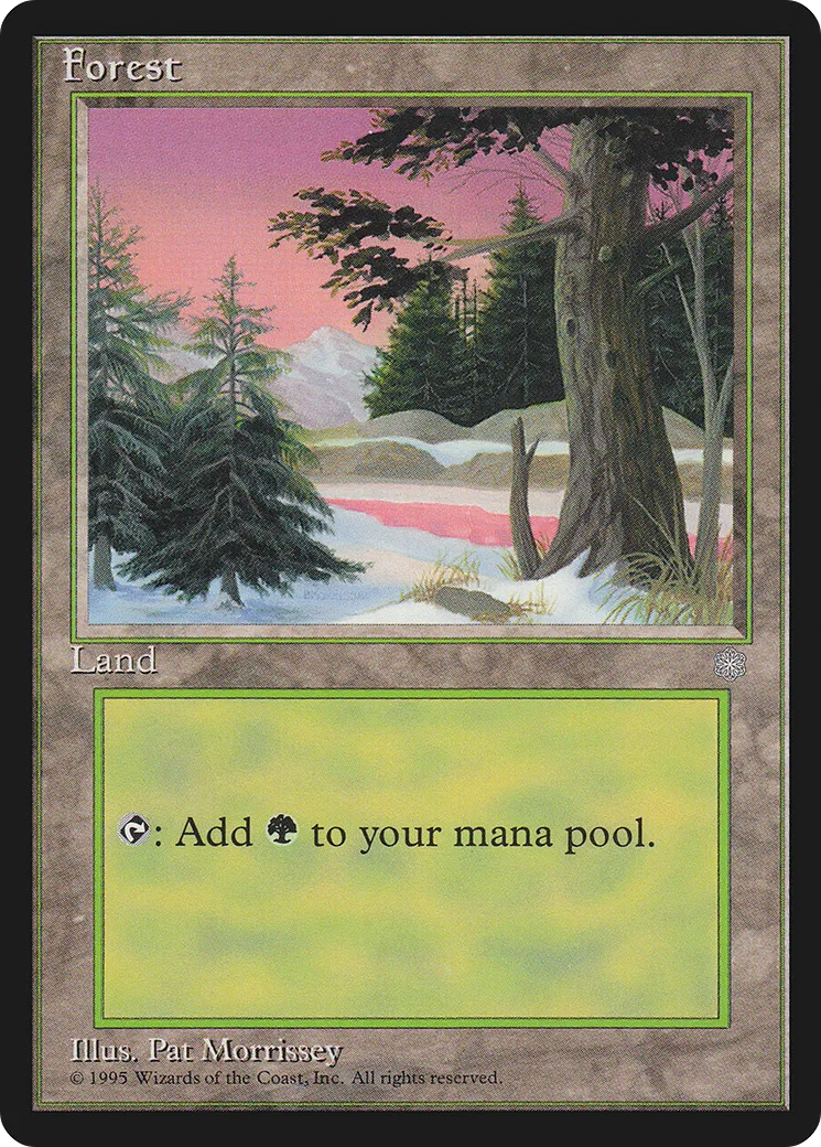 Forest — Ice Age — Magic: The Gathering