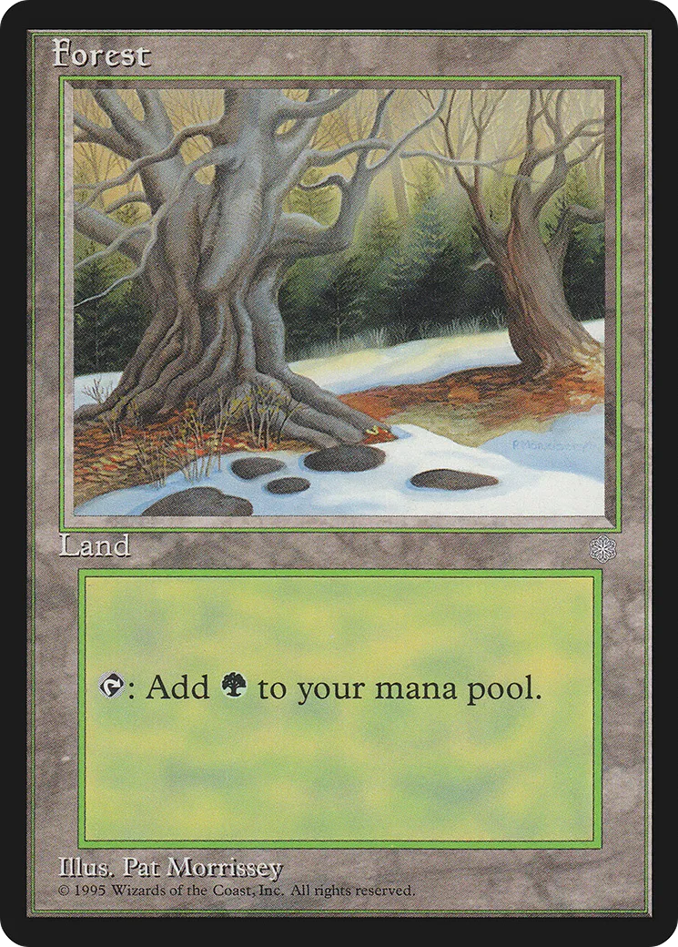 Forest — Ice Age — Magic: The Gathering