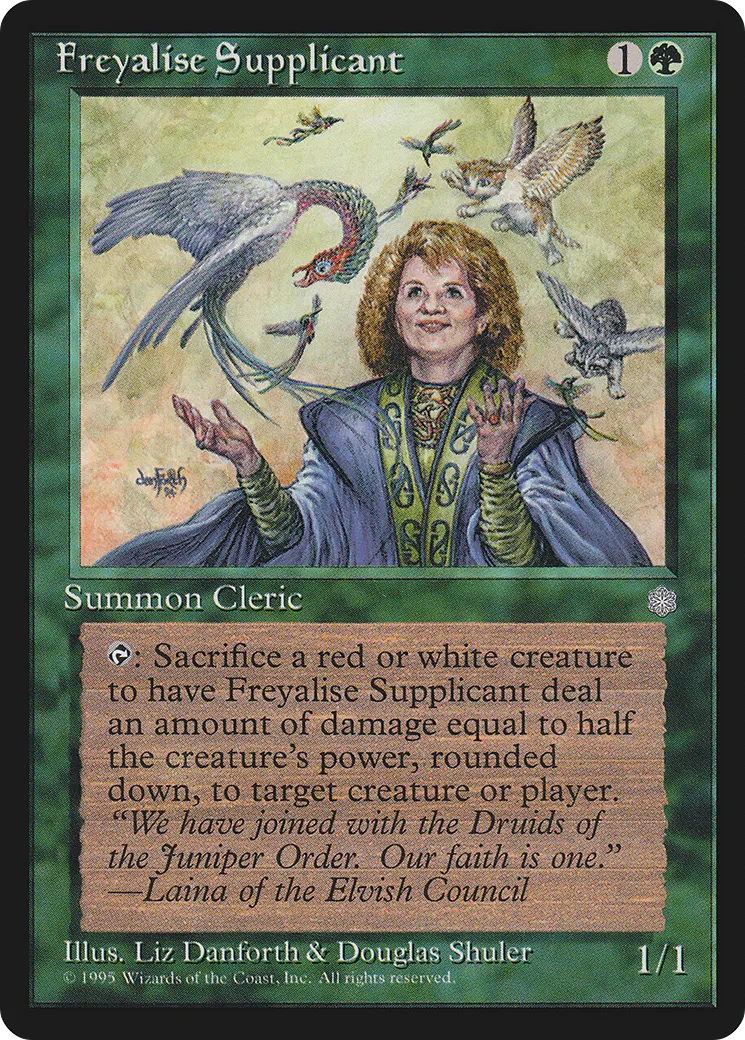 Suppliant de Freyalise — Ice Age — Magic: The Gathering
