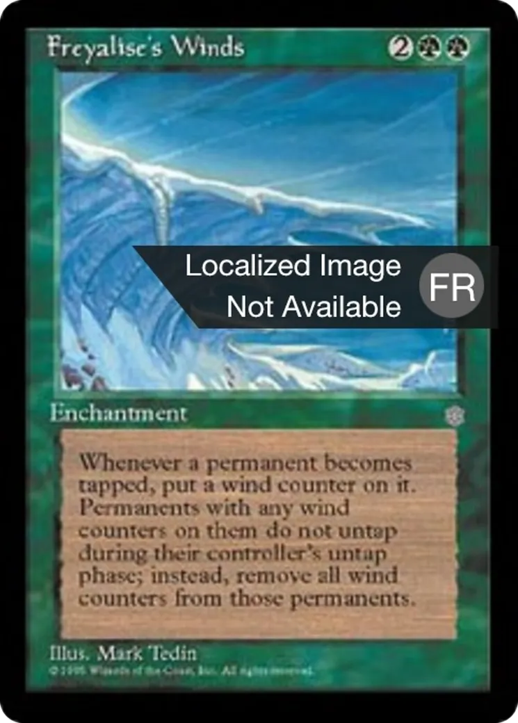 Vents selon Freyalise — Ice Age — Magic: The Gathering