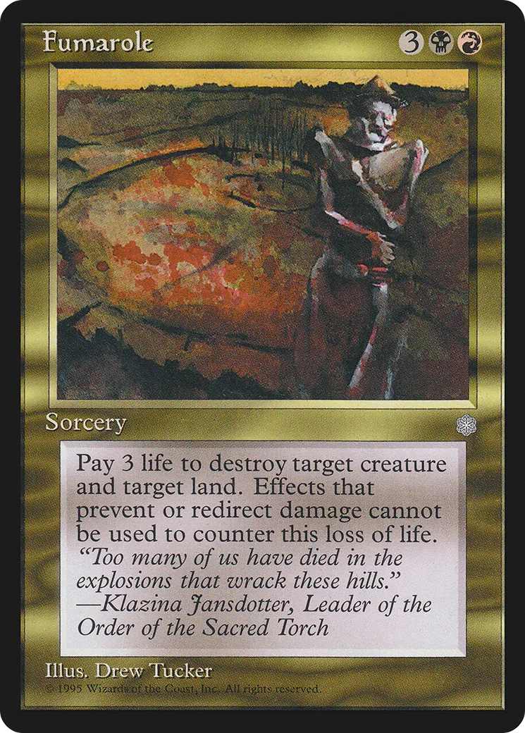 Fumarole — Ice Age — Magic: The Gathering