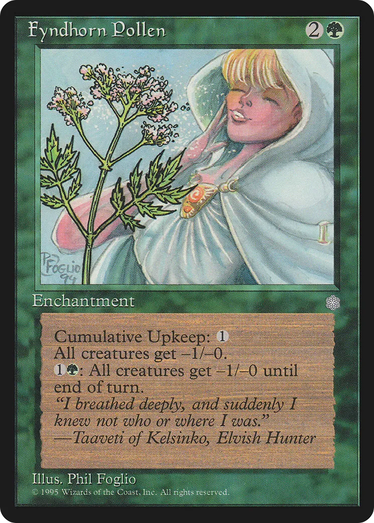 Fyndhorn Pollen — Ice Age — Magic: The Gathering