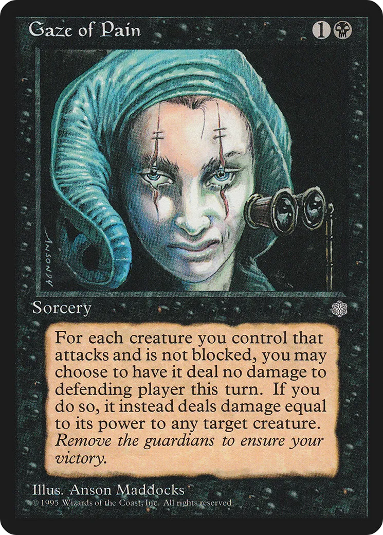 Regard de douleur — Ice Age — Magic: The Gathering